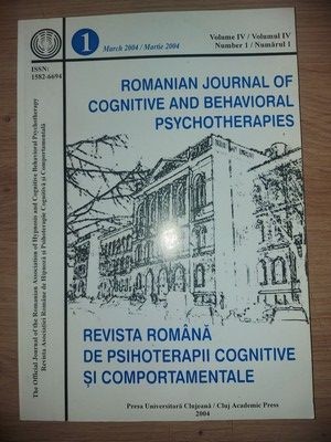 Revista romana de psihoterapii cognitive si comportamentale foto