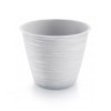 Ghiveci decorativ rotund alb Prosperplast Furu, 23.5x20.7 cm, 5.1L, plastic, gradina/interior
