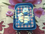 Minions 45 cm Troler Rucsac, Ghiozdan, Geanta scoala elevi 7 - 10 ani, Disney