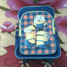 Minions Troler scoala elevi copii 45 cm