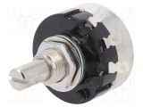 Potenţiometru axial 100k&Omega; 250mW TOCOS 6mm cărbune 1kV 280&deg;