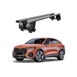 Bare transversale portbagaj aluminiu pentru Audi Q3 F3 Sportback 2019+, plafon neted