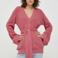 XT Studio cardigan femei, culoarea roz