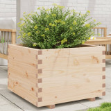 VidaXL Jardinieră de grădină, 70x70x49,5 cm, lemn masiv de pin