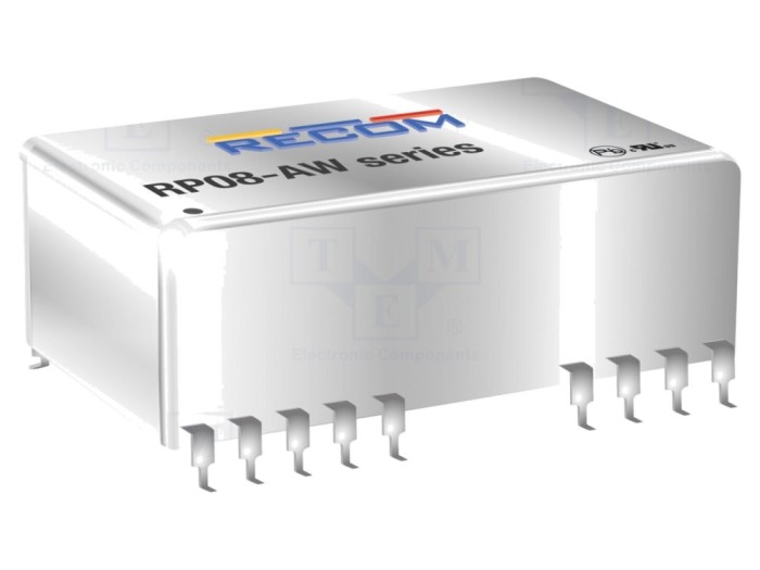 Convertor DC/DC 8W, 9&ndash;36VDC la 5VDC