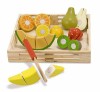 Set fructe lemn pentru taiat, Melissa &amp; Doug