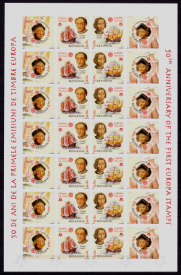✅RO 2005 LP1691a coala nedantelata Europa-CEPT Cristofor Columb, CV 140 Lei,MNH foto