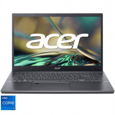 Laptop Acer Aspire 5 A515-57-75E0 cu procesor Intel® Core™ i7-12650H pana la 4.7GHz, 15,6, Full HD, IPS, 16GB DDR4, 1TB SSD, Intel® UHD Graphics, No O