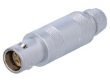 Conector circular 1S mufă tată/mamă 4 pini 10A