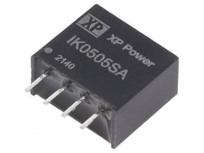 Convertor DC/DC 250mW 5V la 5V 50mA SIP THT foto
