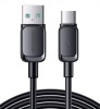 Cablu transfer date si incarcare Joyroom S-AC027A14 USB-A - USB-C PD20W 3A 1.2m, Negru