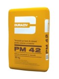 Tencuiala Mecanizata Pe Baza De Ciment, Duraziv Pm 42, 30Kg / Palet 42 Saci