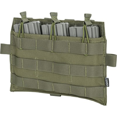 Port Incarcator Triplu RUSH 2.0 Universal Velcro Olive Primal Gear foto