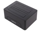 Stație de Andocare USB Neagră QP0028