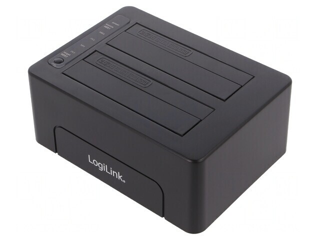 Stație de Andocare USB Neagră QP0028