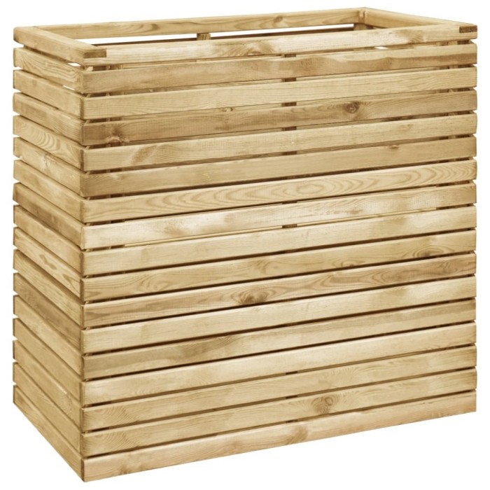 vidaXL Strat &icirc;nălțat, 100x50x100 cm, lemn de pin tratat 49101