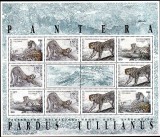 UZBEKISTAN 1997, Fauna, Feline, serie neuzata, MNH, Nestampilat