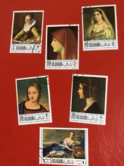 RAS AL KHAIMA, PICTURI - 6 VALORI ȘTAMPILATE