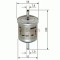 Filtru combustibil JAGUAR S-TYPE (CCX) (1999 - 2009) BOSCH 0 450 905 939