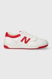 New Balance sneakers BB480LTR culoarea rosu