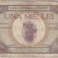 ROMANIA 1000 LEI 1936 SUPRATIPAR uzata