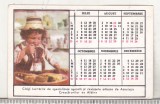 Bnk cld Calendar de buzunar 1982 - Asociatia crescatorilor de albine