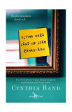 Ultima oară c&acirc;nd ne luăm rămas-bun! - Paperback brosat - Cynthia Hand - Leda, 2021