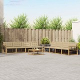 vidaXL Set de canapele de exterior 9 pcs Alb și Bej 79 x 79 x 37 cm 3388547