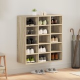 vidaXL Dulap pentru pantofi Sonoma oak 52.5 x 30 x 50 cm Lemn compozit