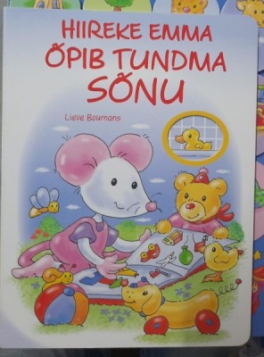 Opid tundma sonu - Hiireke Emma (Invata sa recunosti cuvintele - Soricelul Emma - carte in limba estona) foto