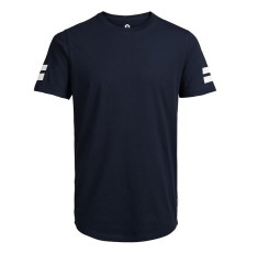 Tricou cu maneca scurta pentru barbati JACK JONES Jcoboro Tee SS Crew Neck, bleumarin, L - OUTLET