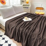 Cumpara ieftin Patura Soft Pentru Pat Dublu, Maro Deschis - XIA145M