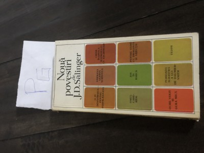 Noua povestiri de J D Salinger Pg foto