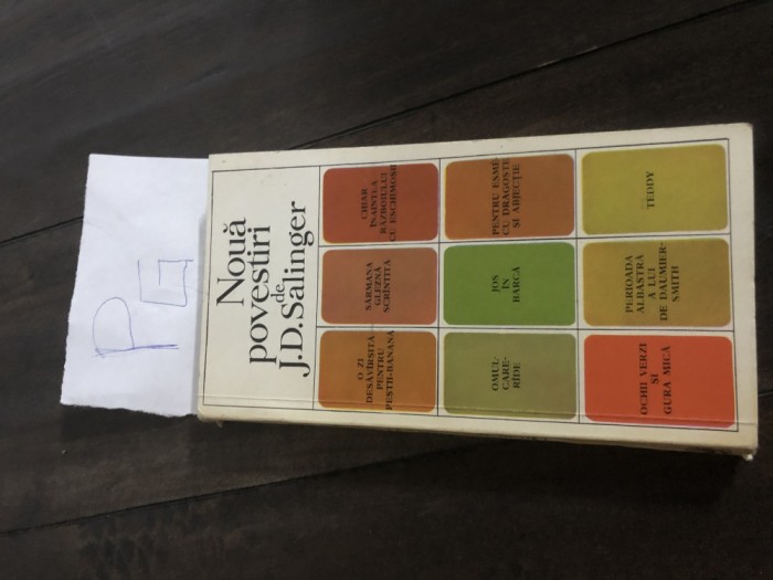 Noua povestiri de J D Salinger Pg