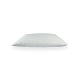 Perna puf si pene gasca Somnease Coneltex, dimensiuni 50 x 70 cm, dreptunghiulara, culoare alba, pene 80%, 10% puf, 10% fibra siliconata tip bilute