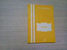 ELENA VLADAREANU (dedicatie-autograf) - Pagini - Editura Timpul, 2002, 73 p. foto