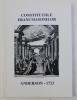 CONSTITUTIILE FRANCMASONILOR - ANDERSON - 1723