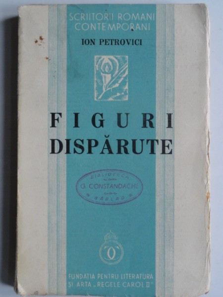 FIGURI DISPARUTE - ION PETROVICI