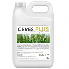 Fertilizant anorganic lichid cu sulf si magneziu special pentru grau orz triticale orzoaica de primavara secara Ceres Plus 10 litri