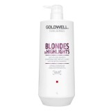 Goldwell, Dualsenses Blondes &amp; Highlights, Șampon după vopsire, Anti-galben, 1000 ml