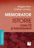 Memorator Istorie Cls 12 Si Bac, Magda Stan, Cristian Vornicu - Editura Niculescu