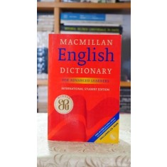 Macmillan English Dictionary for advanced learners (contine CD; 1700 pagini)