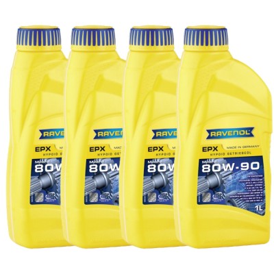 Pachet 4 litri ulei transmisie Ravenol GETR EPX 80W90 GL5 foto