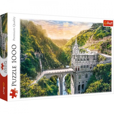 PUZZLE TREFL 1000 SANCTUARUL LAS LAJAS COLUMBIA foto