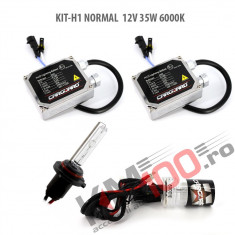 Set xenon H1 NORMAL 12V 35W 6000K foto