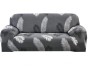 Husa Canapea Extensibila 3 Locuri Lavabila Lydevo, Protectie Mobila, Poliester Elastica 190-230cm