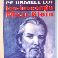 PE URMELE LUI ION-INOCENTIU MICU-KLEIN de CORNELIU ALBU , 1997 , PREZINTA PETE PE BLOCUL DE FILE