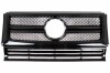 Grila Centrala Mercedes W463 G-Class (1990-2012) 2012 G65 G63 Design Negru Lucios Performance AutoTuning, KITT