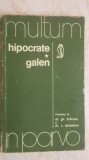G. Bratescu, C. Sandulescu - Hipocrate. Galen