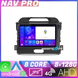 Navigatie Kia Sportage 2010 KIT 325 EDOTEC-LITE Android Ecran 720P Octa Core 8 128 Carplay CarStore Technology